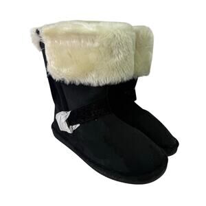 Easy USA Women’s Winter Boots sz 6 Warm Fold-Over Fur NEW # M520